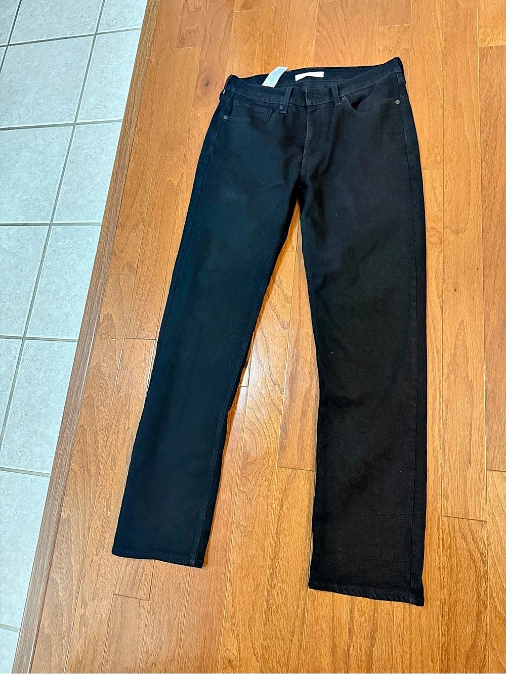 Levi Strauss & Co. 513. Men's Slim Jeans Black Waist 34 Like New